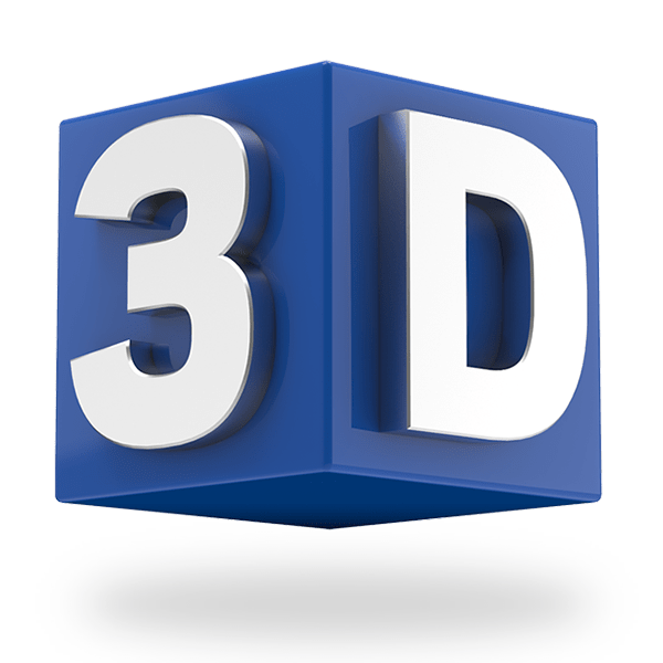 3d Download Icon